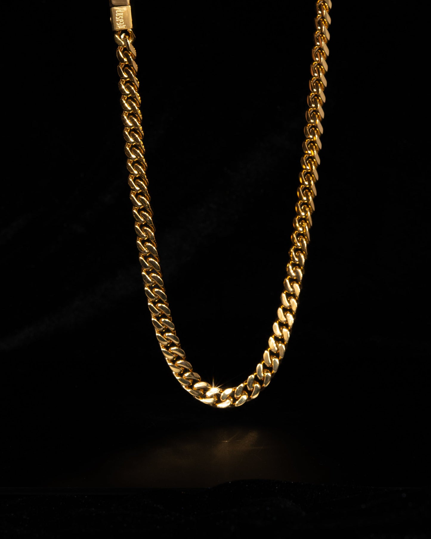 Cuban Link Halsband 6mm HERR (100% off) - Kejsar