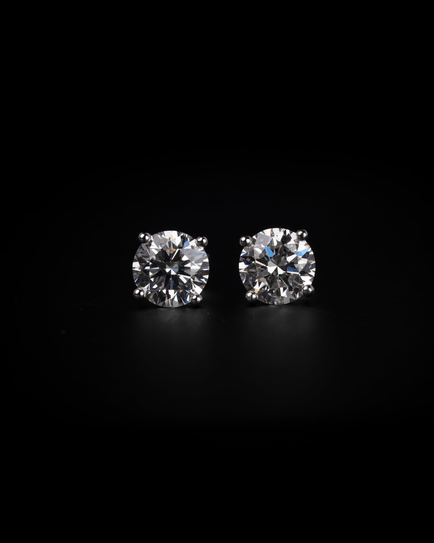 Diamant Örhängen VVS 1.0ct x2 - Kejsar