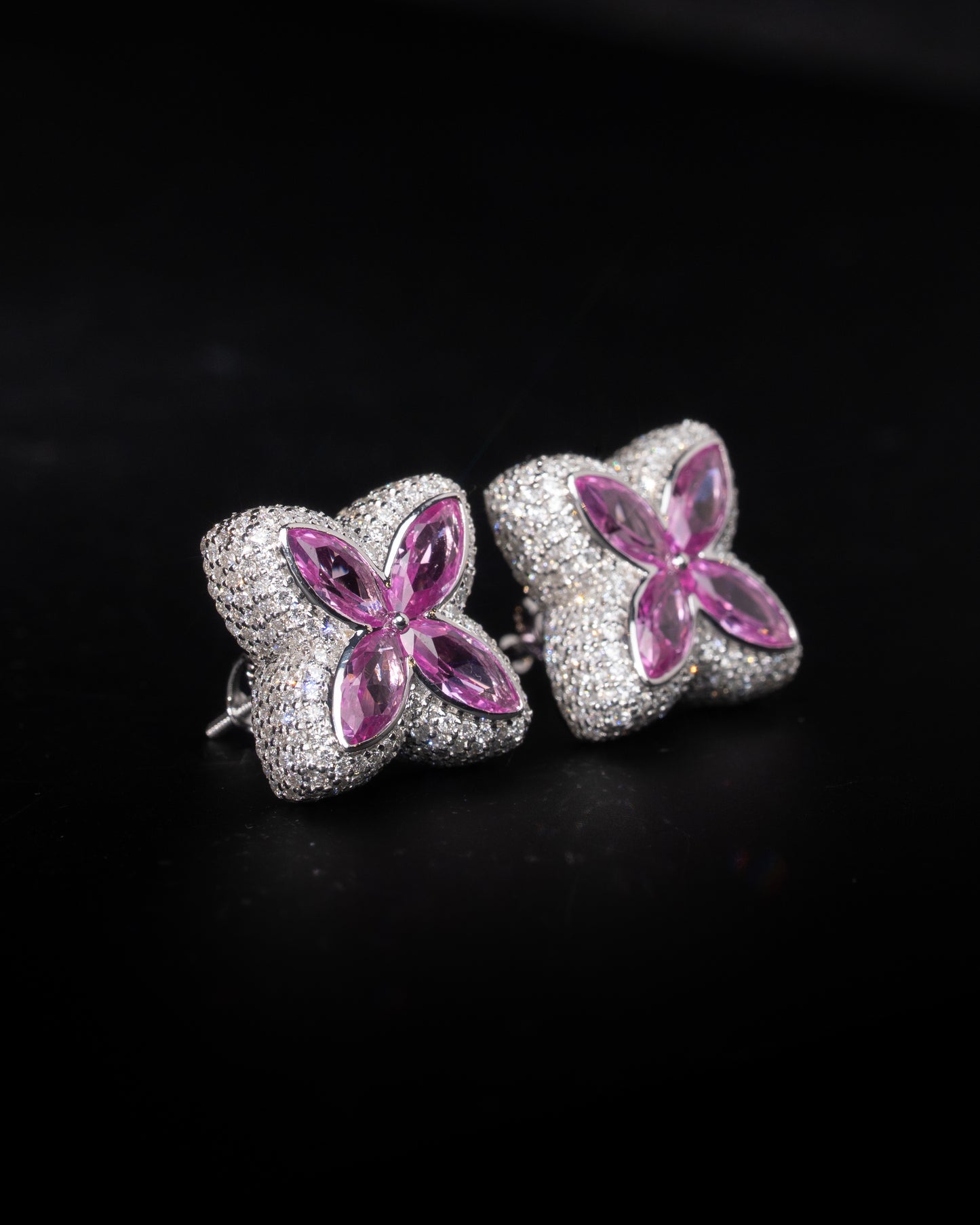 Infinity Flower Earrings - Kejsar