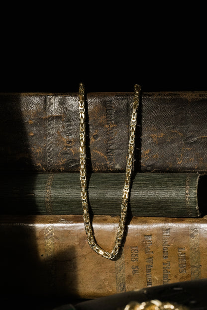 Kejsarlänk Halsband 3mm - 18K Guld - Kejsar