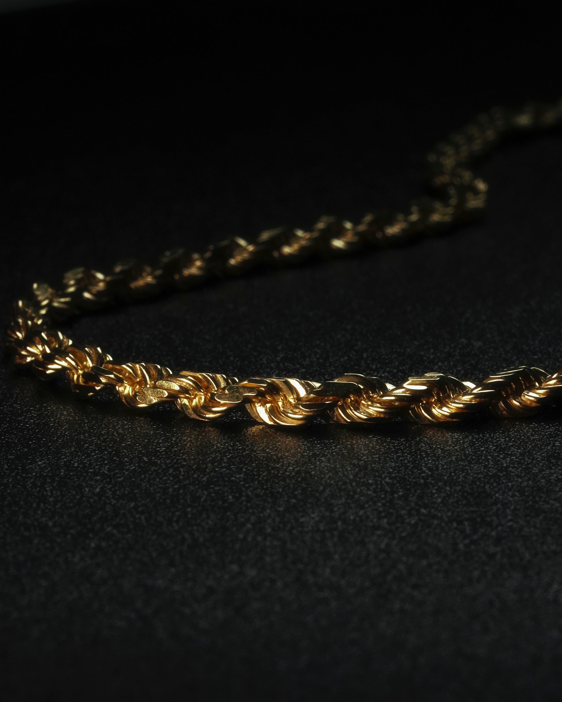 Diamond Cut Cordell Halsband 6mm - 925 silver - Kejsar