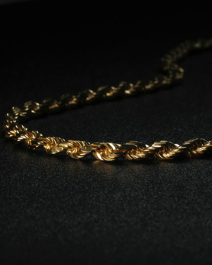 Diamond Cut Cordell Halsband 6mm - 925 silver - Kejsar