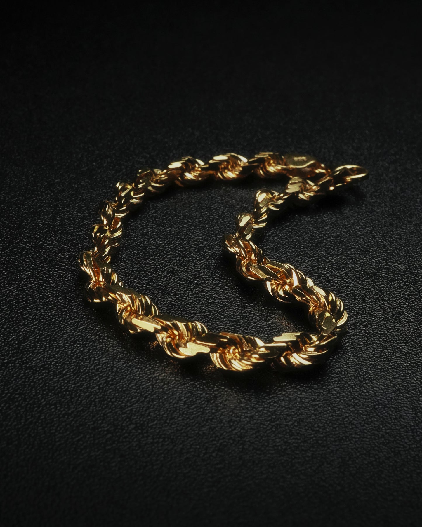 Diamond Cut Cordell Armband 6mm - 925 silver - Kejsar