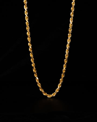 Diamond Cut Cordell Halsband 6mm - 925 silver - Kejsar