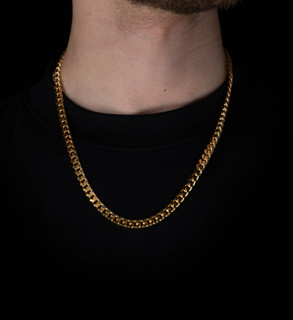Pansarlänk Halsband 6mm - 925 Silver - Kejsar