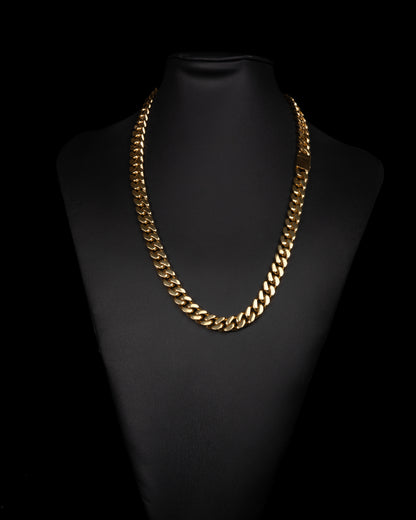 Cuban Link Halsband 10mm - Kejsar