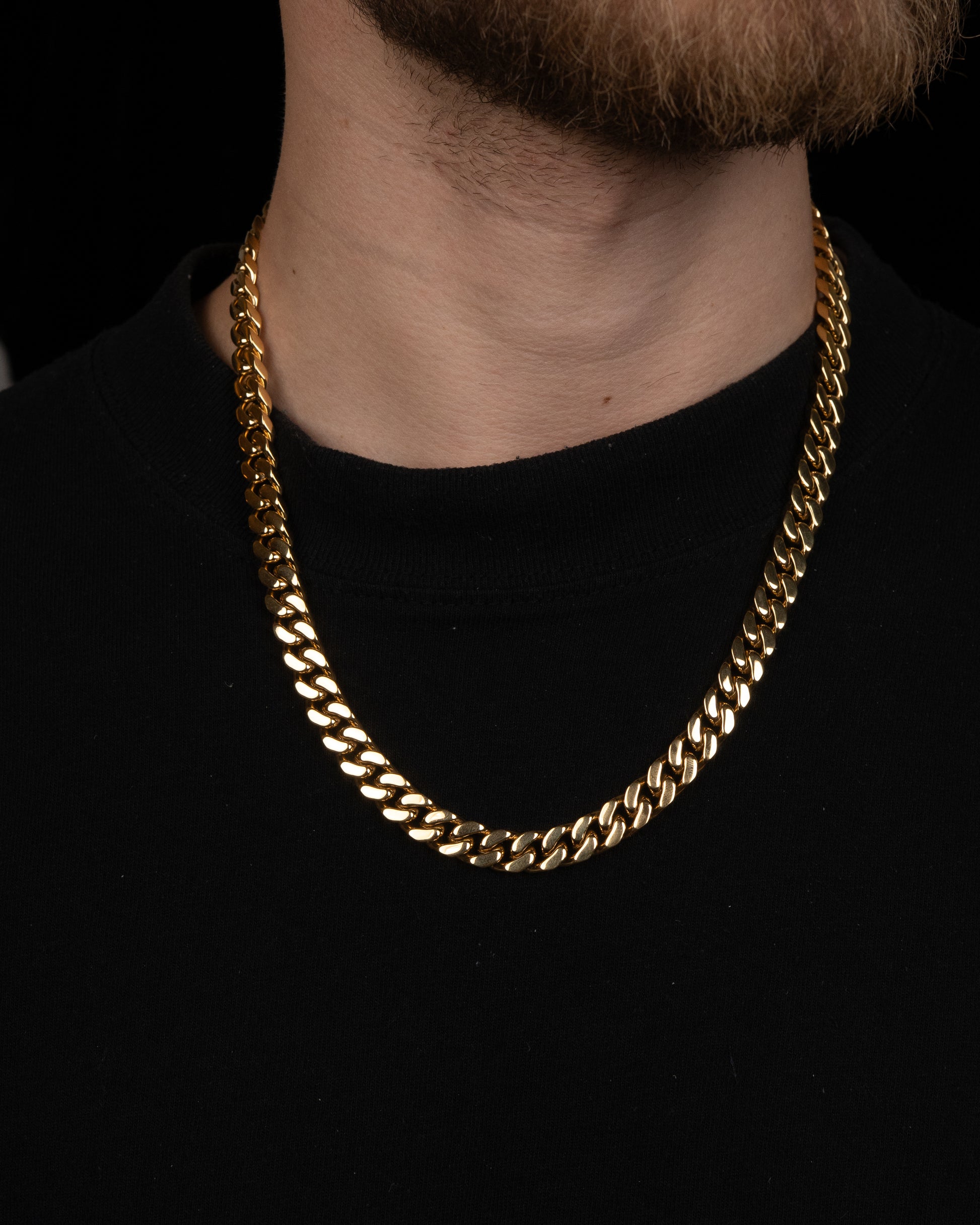 Cuban Link Halsband 10mm - Kejsar