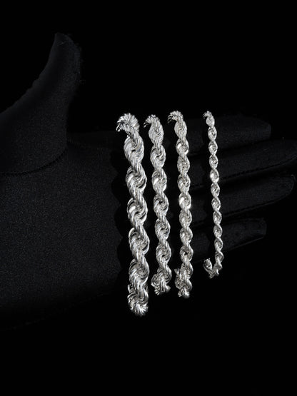 Cordell Armband 4mm - 925 Silver - Kejsar