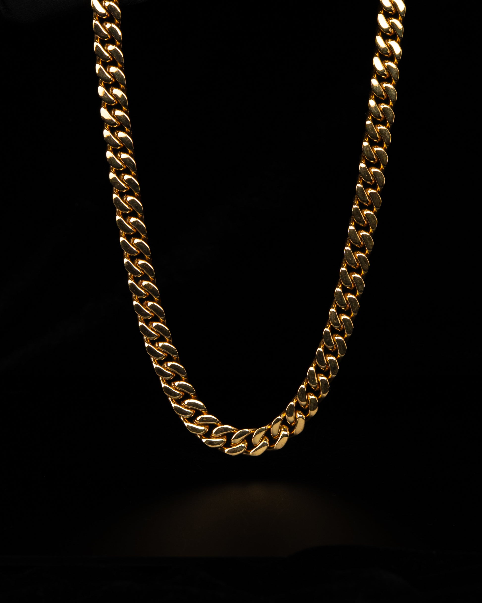 Cuban Link Halsband 10mm - Kejsar