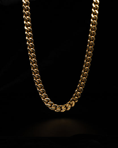 Cuban Link Halsband 10mm - Kejsar