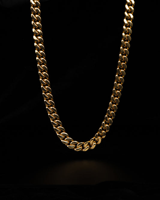 Cuban Link Halsband 10mm - Kejsar