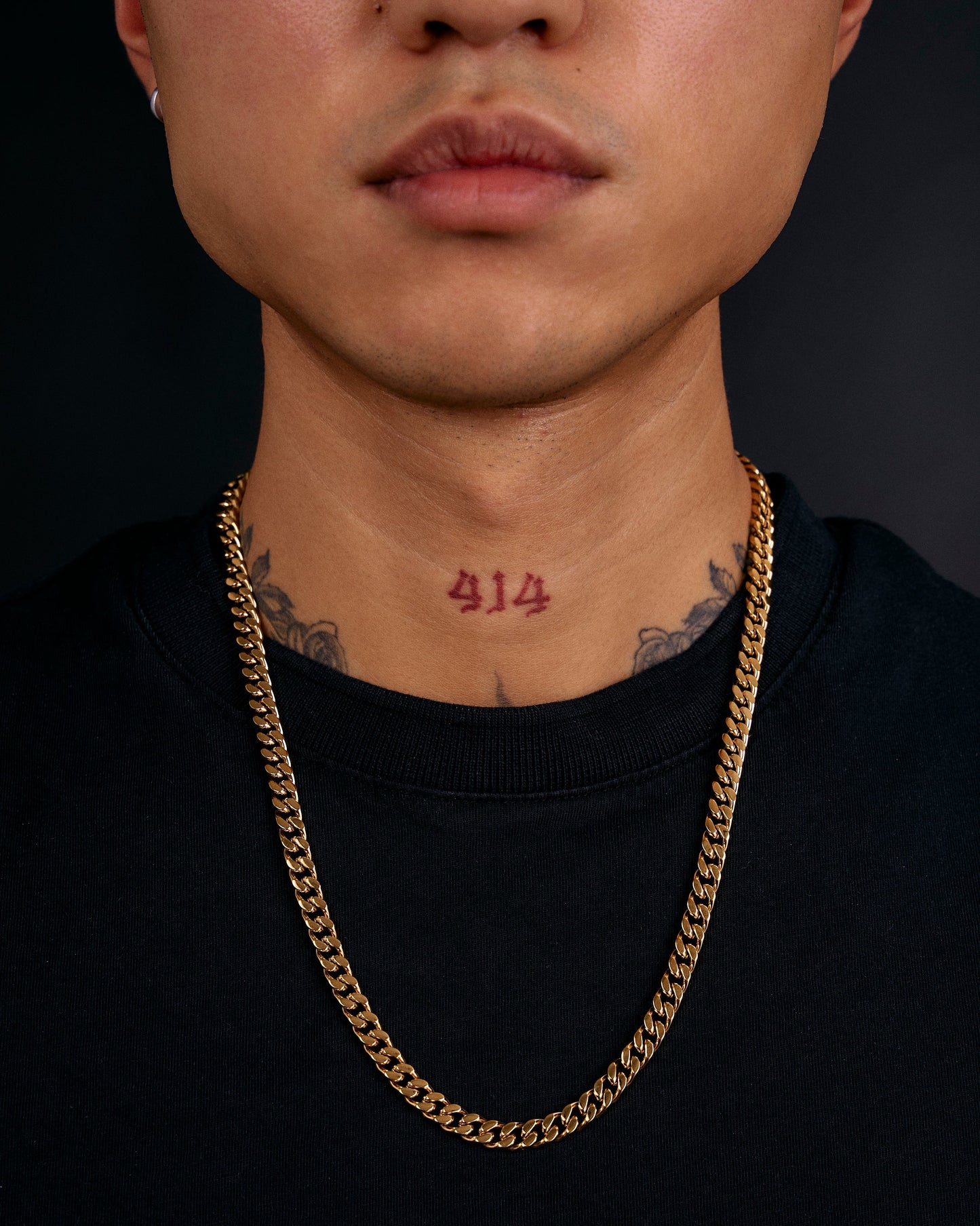 Cuban Link Halsband 6mm - Kejsar