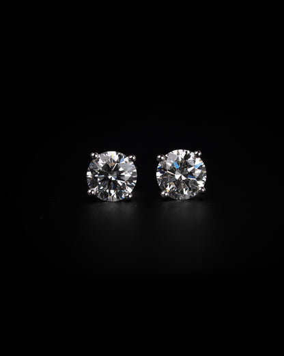 Diamant Örhängen VVS 1.0ct x2 - Kejsar