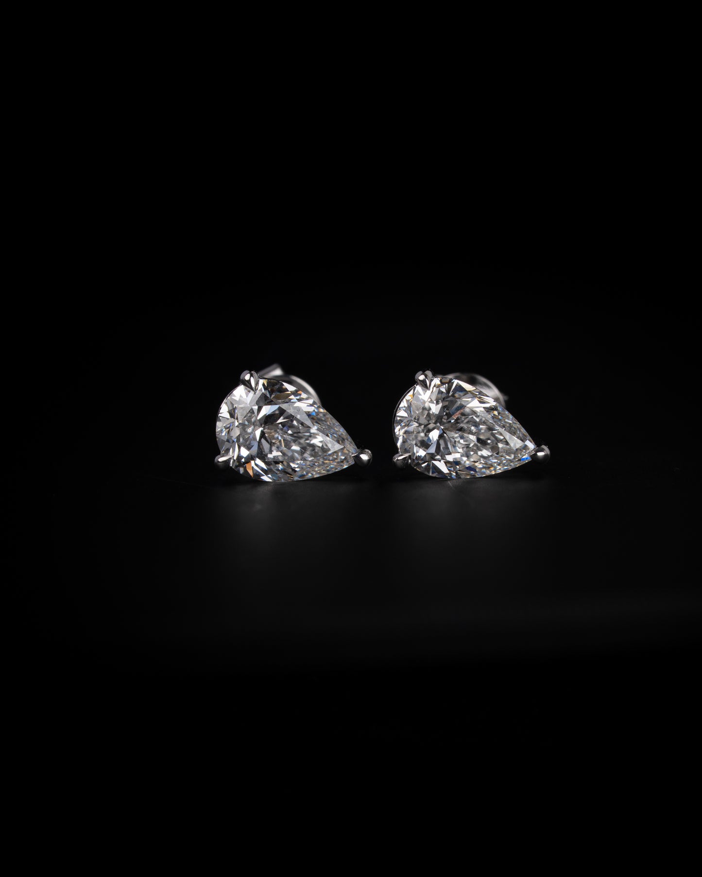 Diamant Örhängen VVS 1.0ct x2 - Kejsar