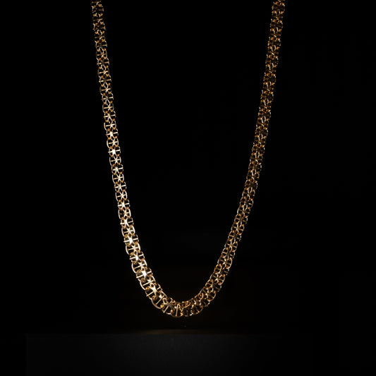 X-Länk Halsband 18K guld - Kejsar