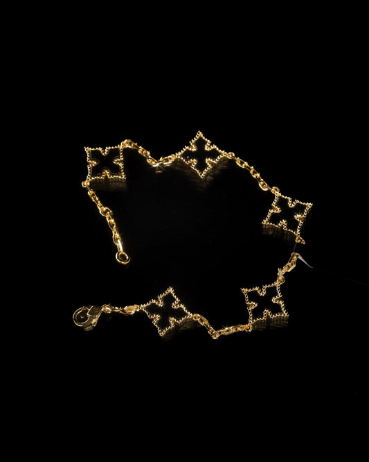 Onyx Star Bracelet