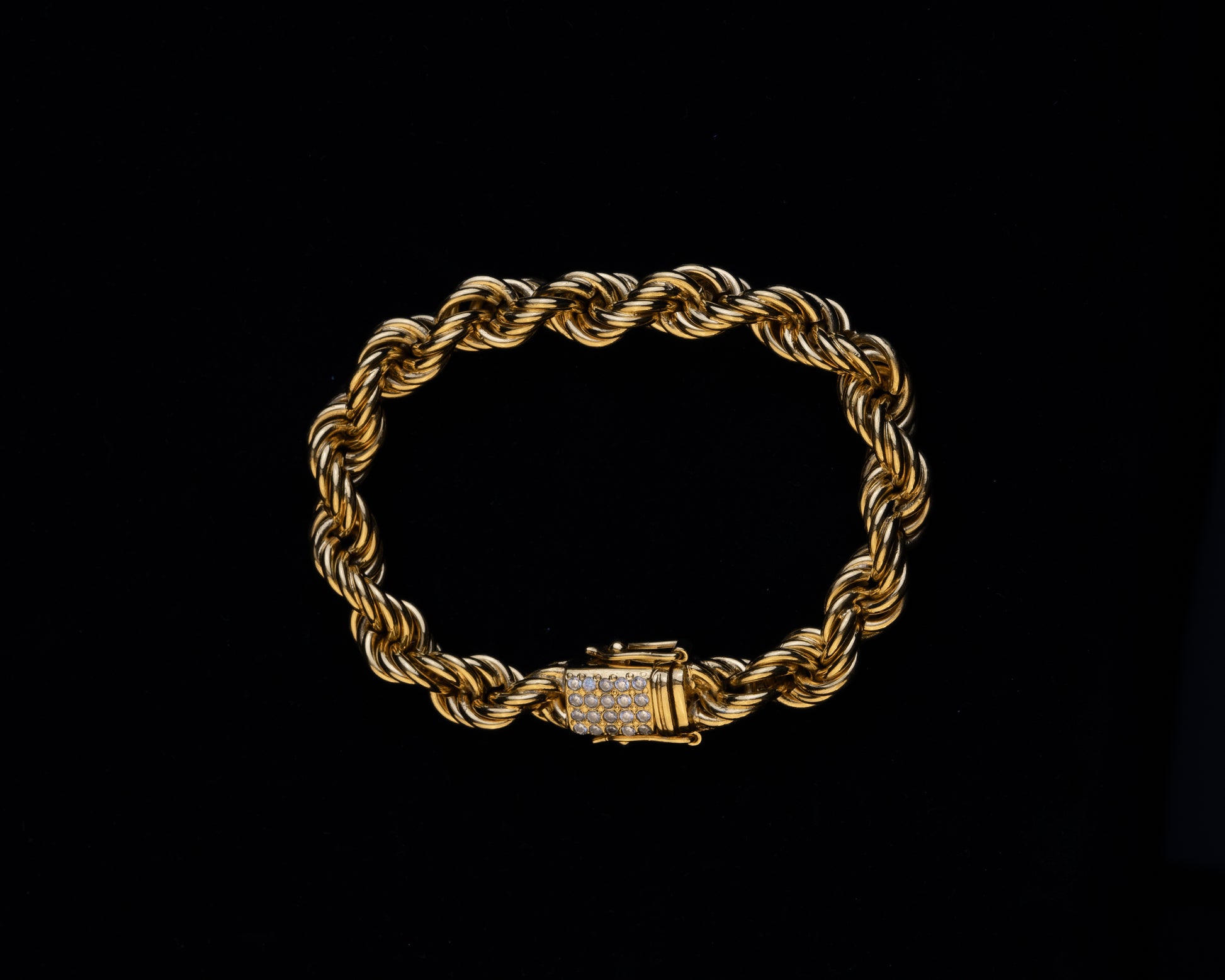 Cordell Armband 10mm - 18K Guldpläterad - Kejsar