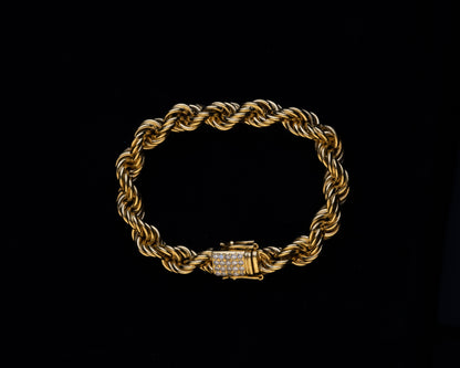 Cordell Armband 10mm - 18K Guldpläterad - Kejsar