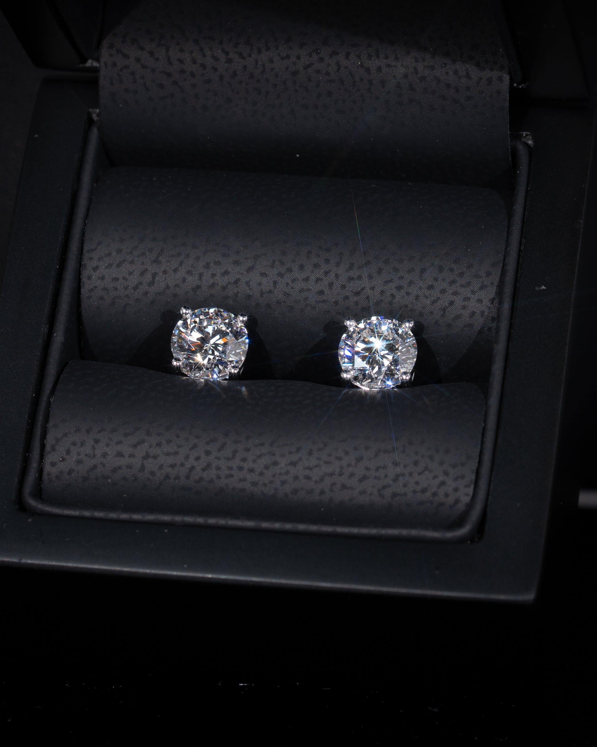 Diamant Örhängen VVS 1.0ct x2 - Kejsar