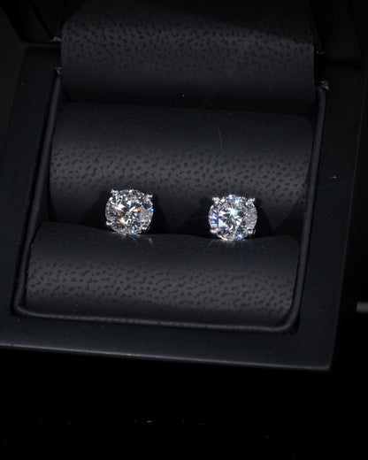 Diamant Örhängen VVS 1.0ct x2 - Kejsar