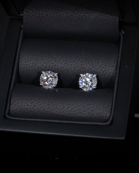 Diamant Örhängen VVS 1.0ct x2 - Kejsar