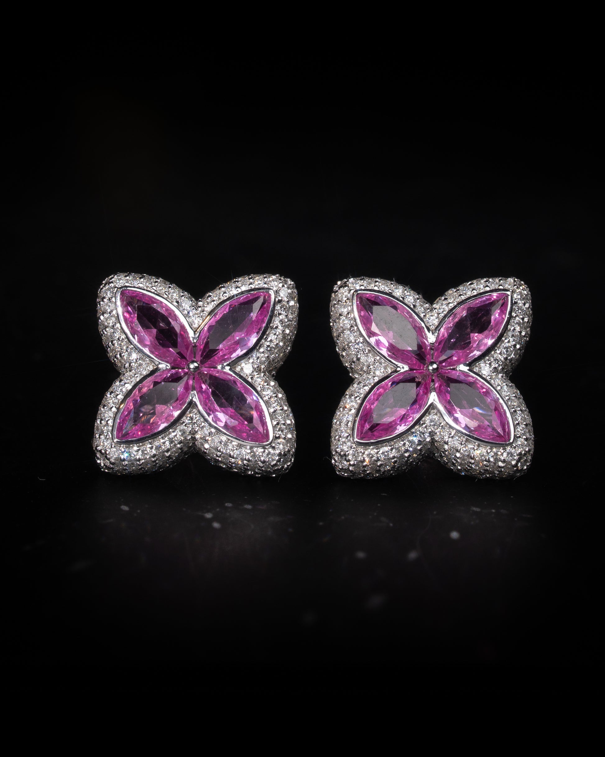 Infinity Flower Earrings - Kejsar