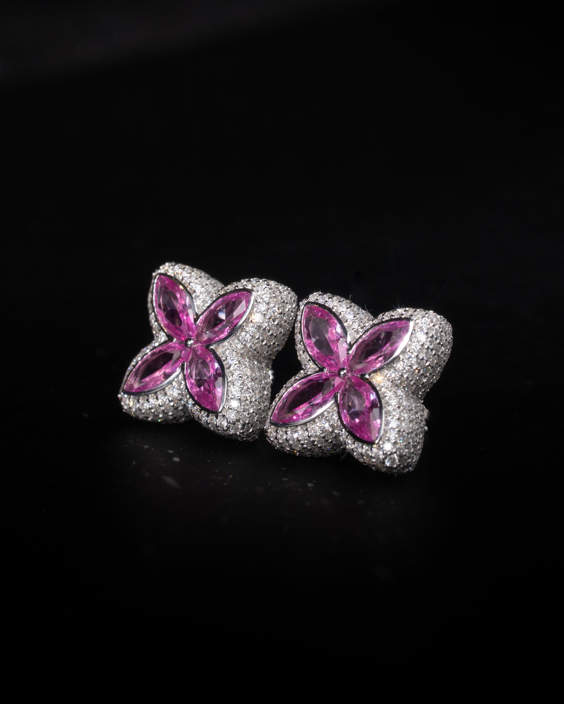 Infinity Flower Earrings - Kejsar