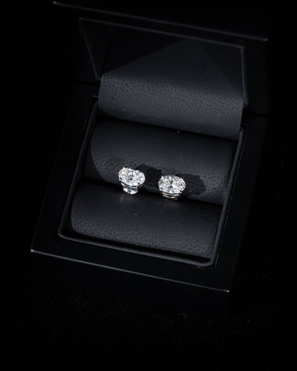 Diamant Örhängen VVS 1.0ct x2 - Kejsar