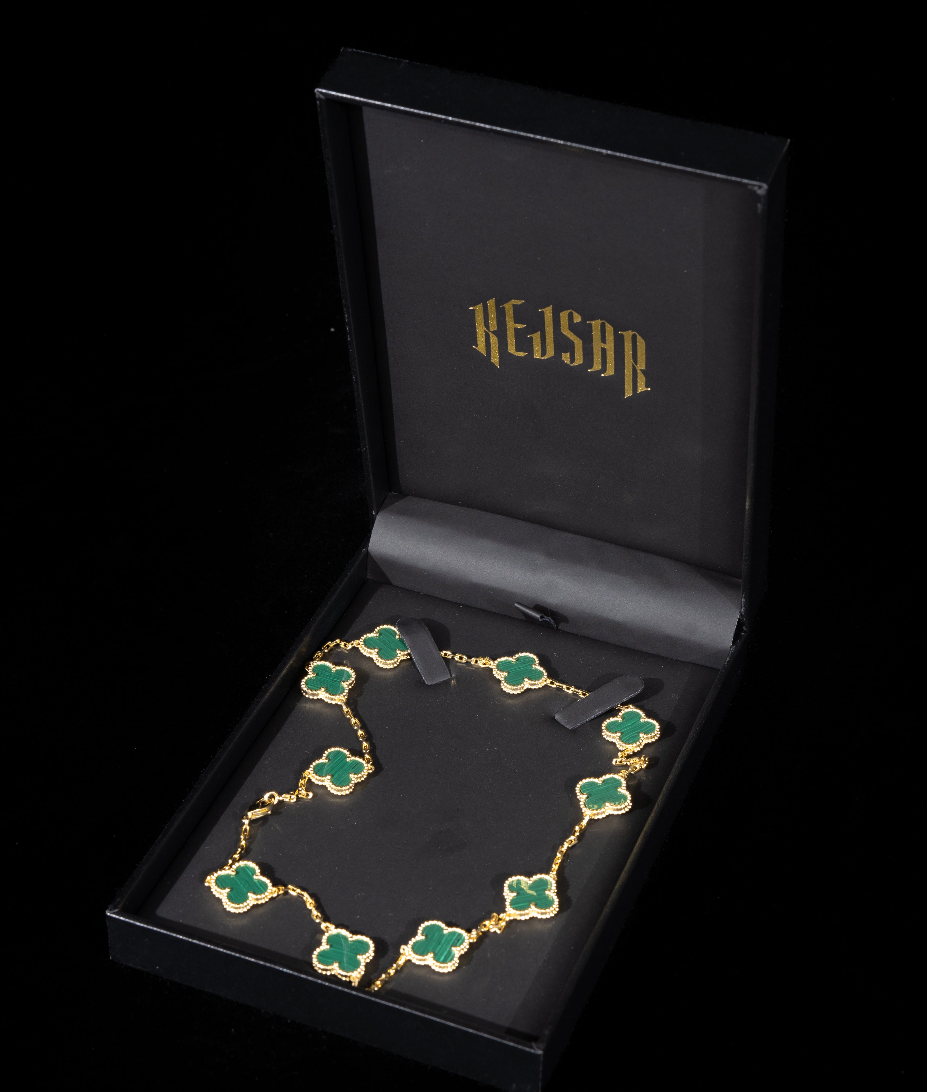 Four Leaf Clover Necklace Multi – Kejsar