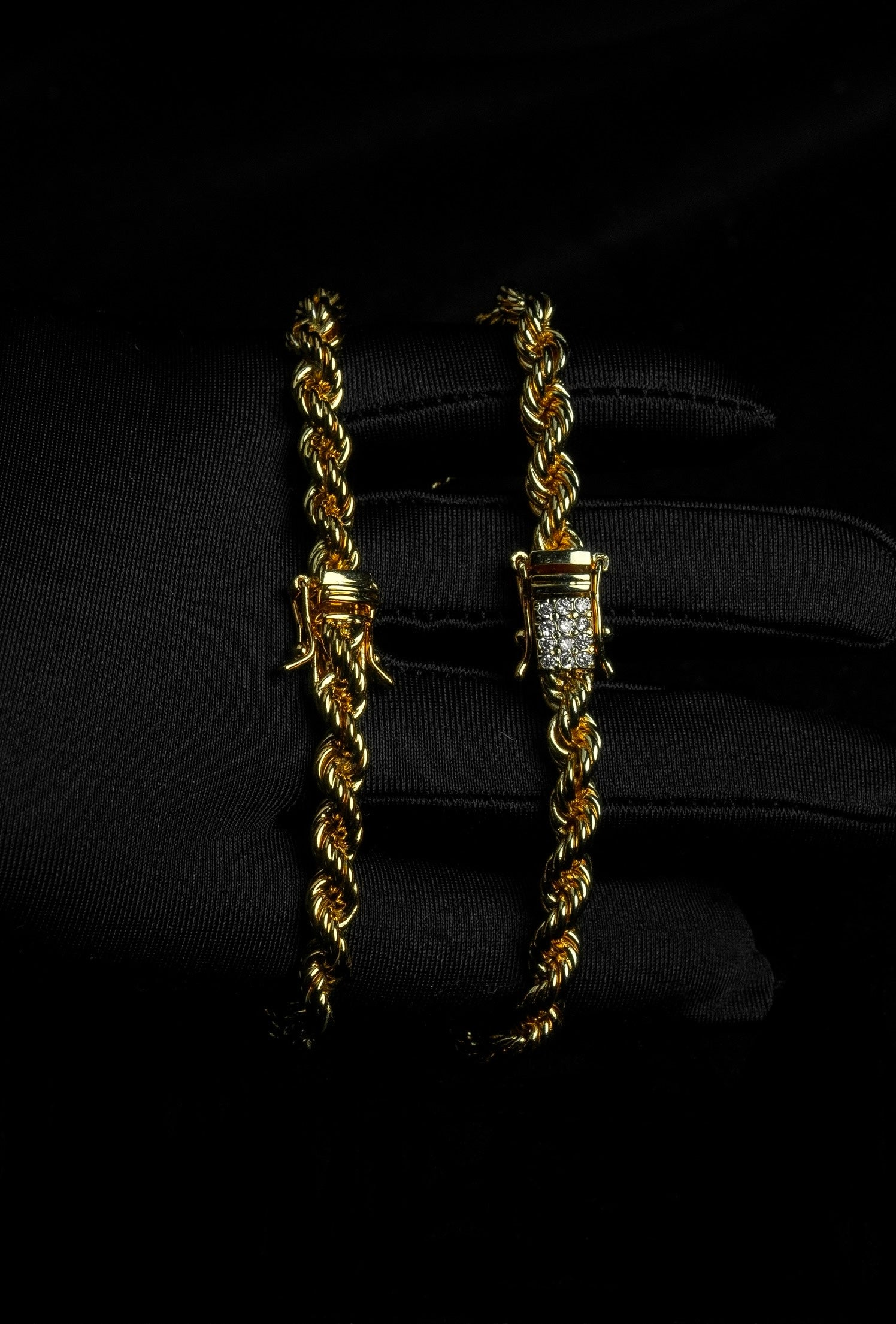 Cordell Halsband 6mm - 18K Guldpläterad - Kejsar