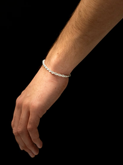 Cordell Armband 4mm - 925 Silver - Kejsar