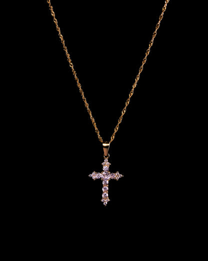 Diamond Cross Necklace - Kejsar