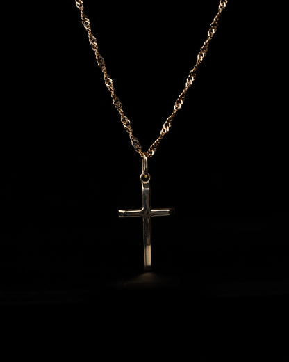 Kors halsband - 18K Guld - Kejsar