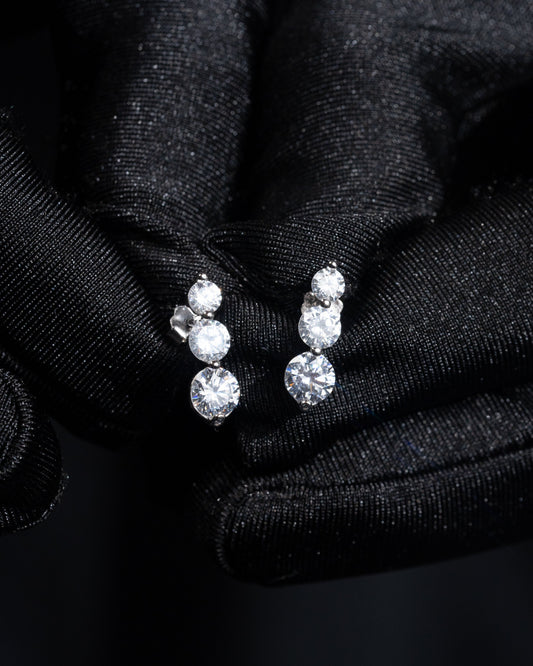 Crystal Drops Earrings - Kejsar