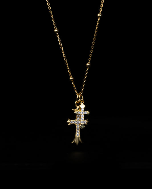 Twin Cross Necklace - Kejsar
