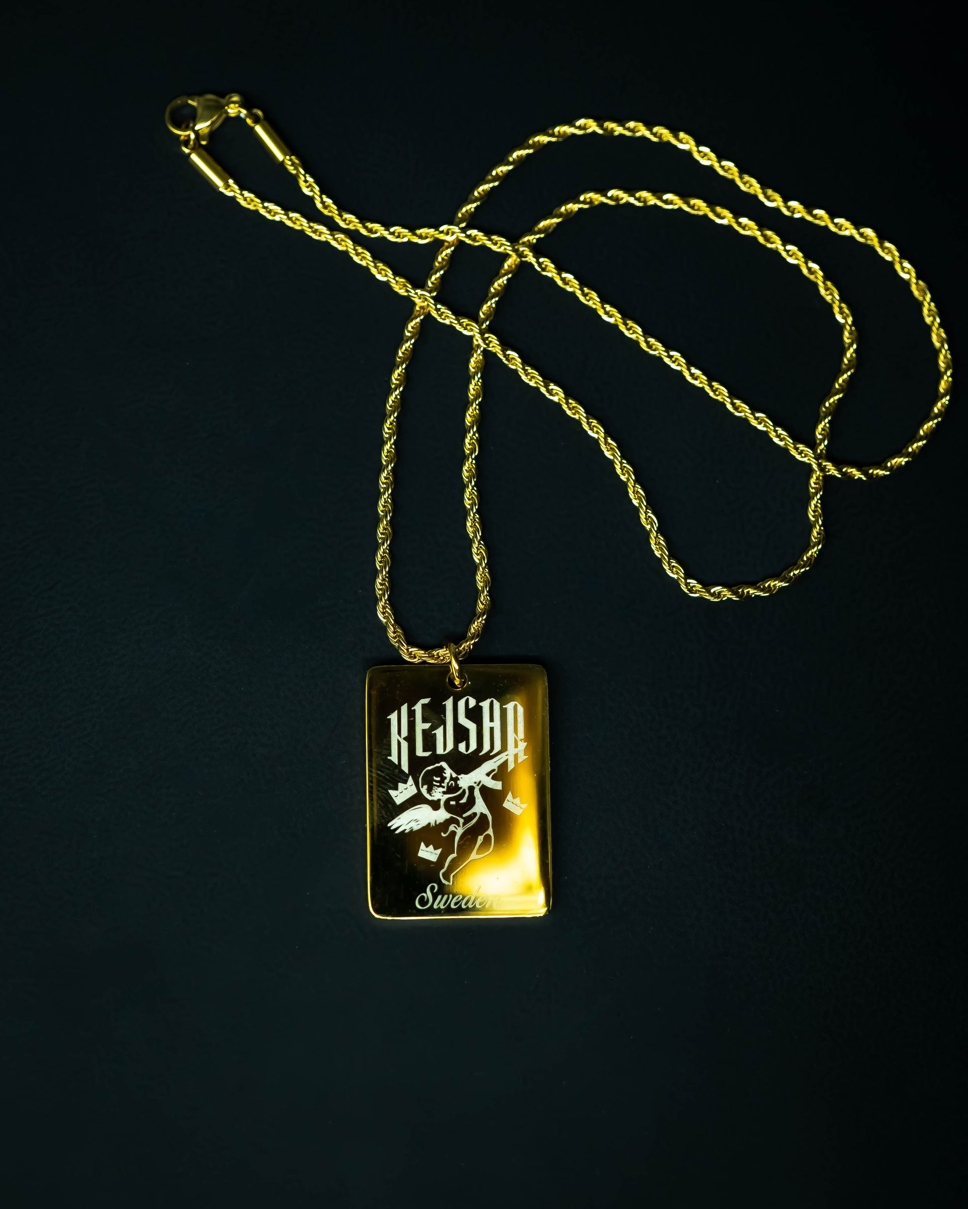 Kejsar Dog Tag Halsband - Kejsar