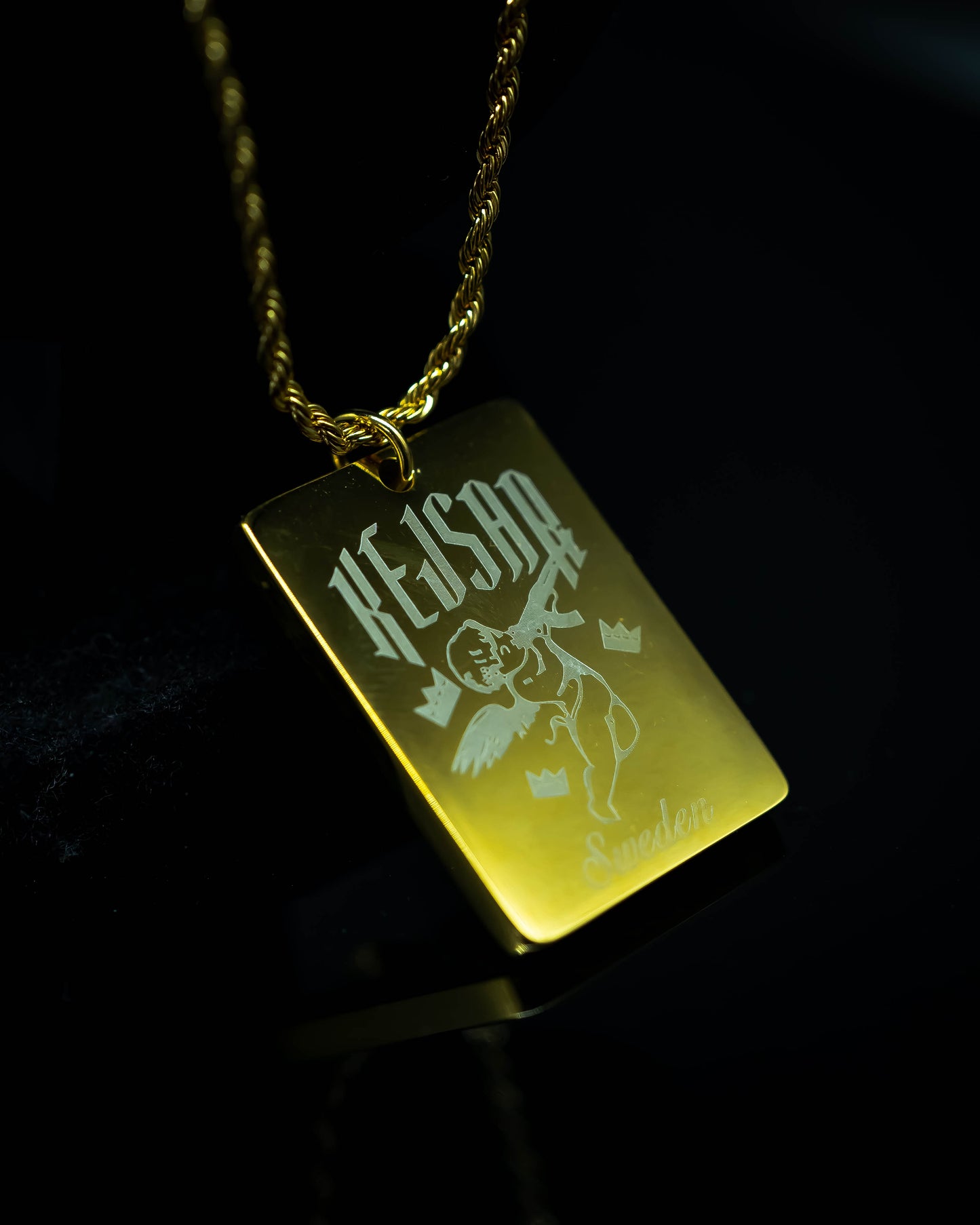 Kejsar Dog Tag Halsband - Kejsar