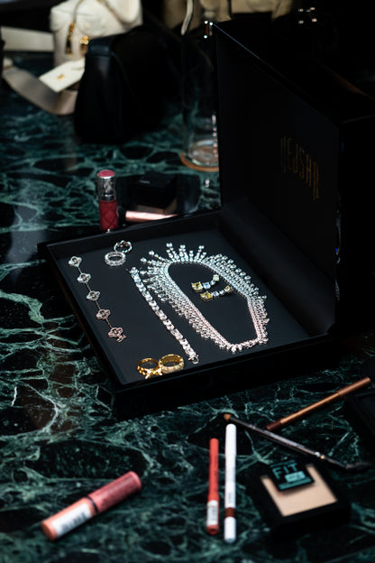Diamond Waterfall Necklace - Kejsar