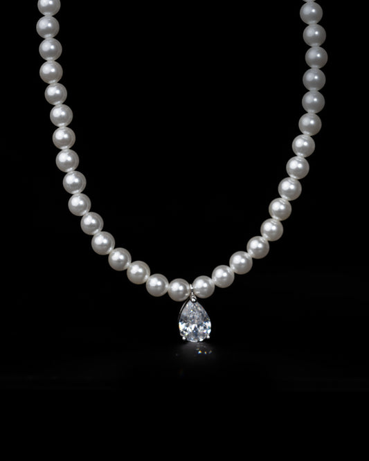 Pearl and Stone Necklace - Kejsar