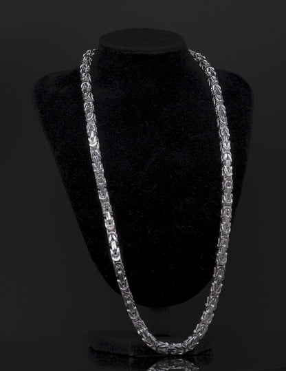 Byzantine Necklace 6mm - 925 Silver