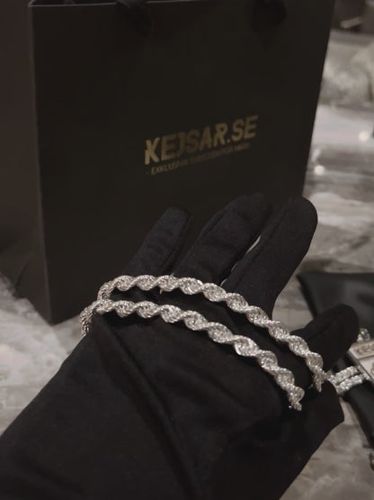 Rope Chain Necklace 6mm - 925 Silver