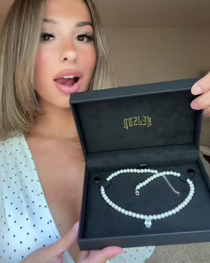 Pearl and Stone Necklace