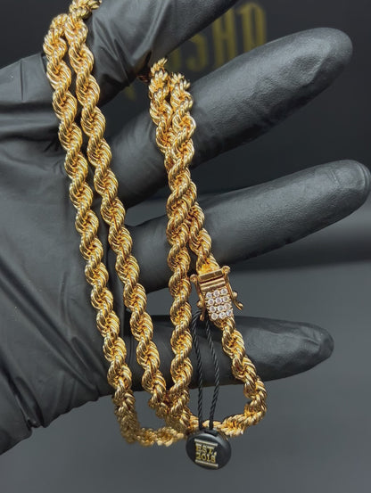 Cordell Halsband 6mm - 18K Guldpläterad