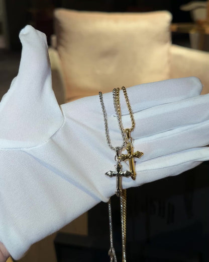 Icon Cross Necklace