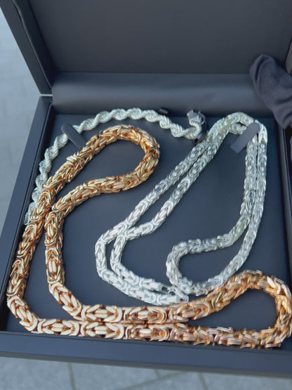 Byzantine Necklace 6mm - 925 Silver