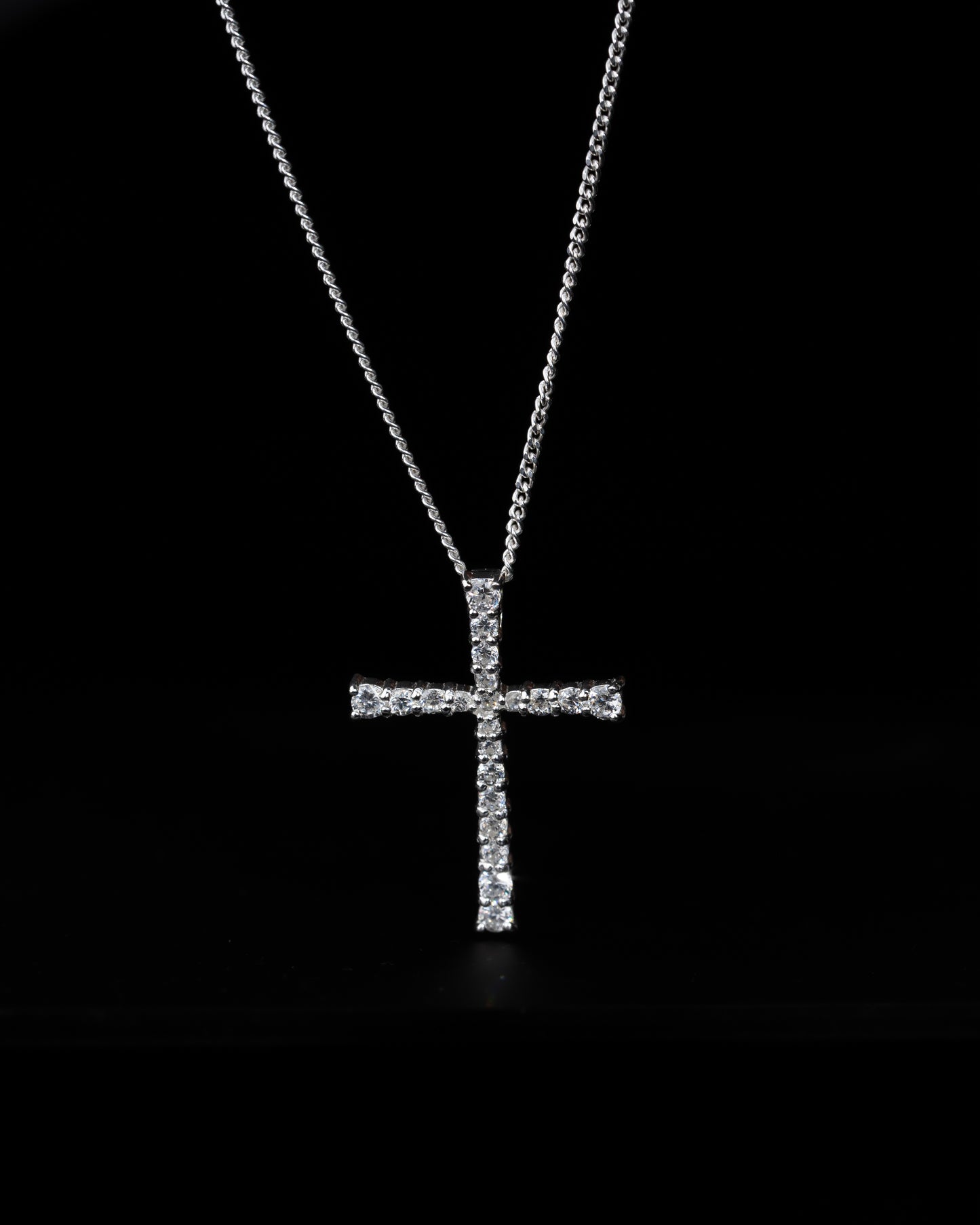 Silverkors Med Diamanter - Kejsar
