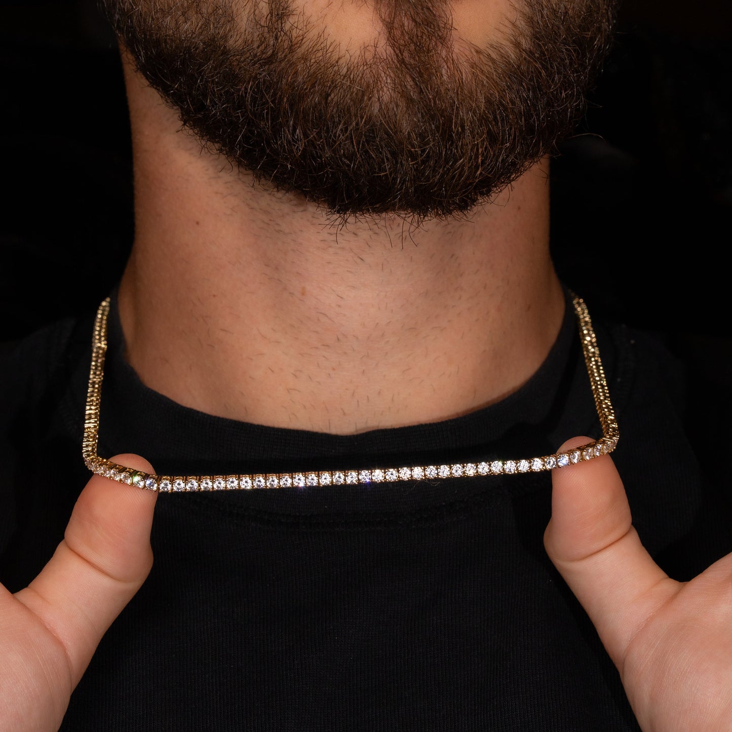 Tennis Halsband 3mm Man - Kejsar